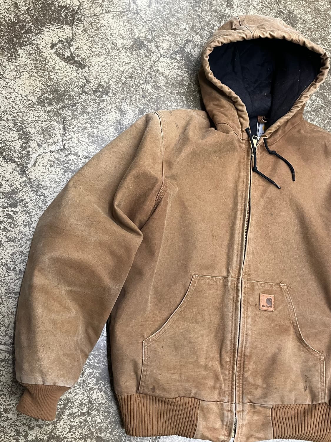 10s 칼하트 덕액티브 자켓 j130 brn 상품이미지2