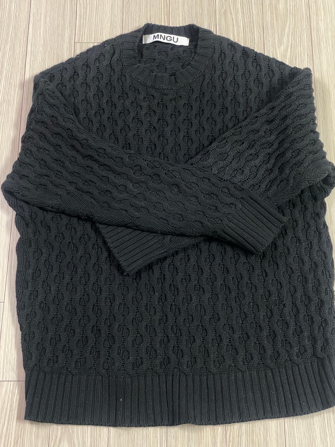 MNGU 케이블니트 m 상품이미지2