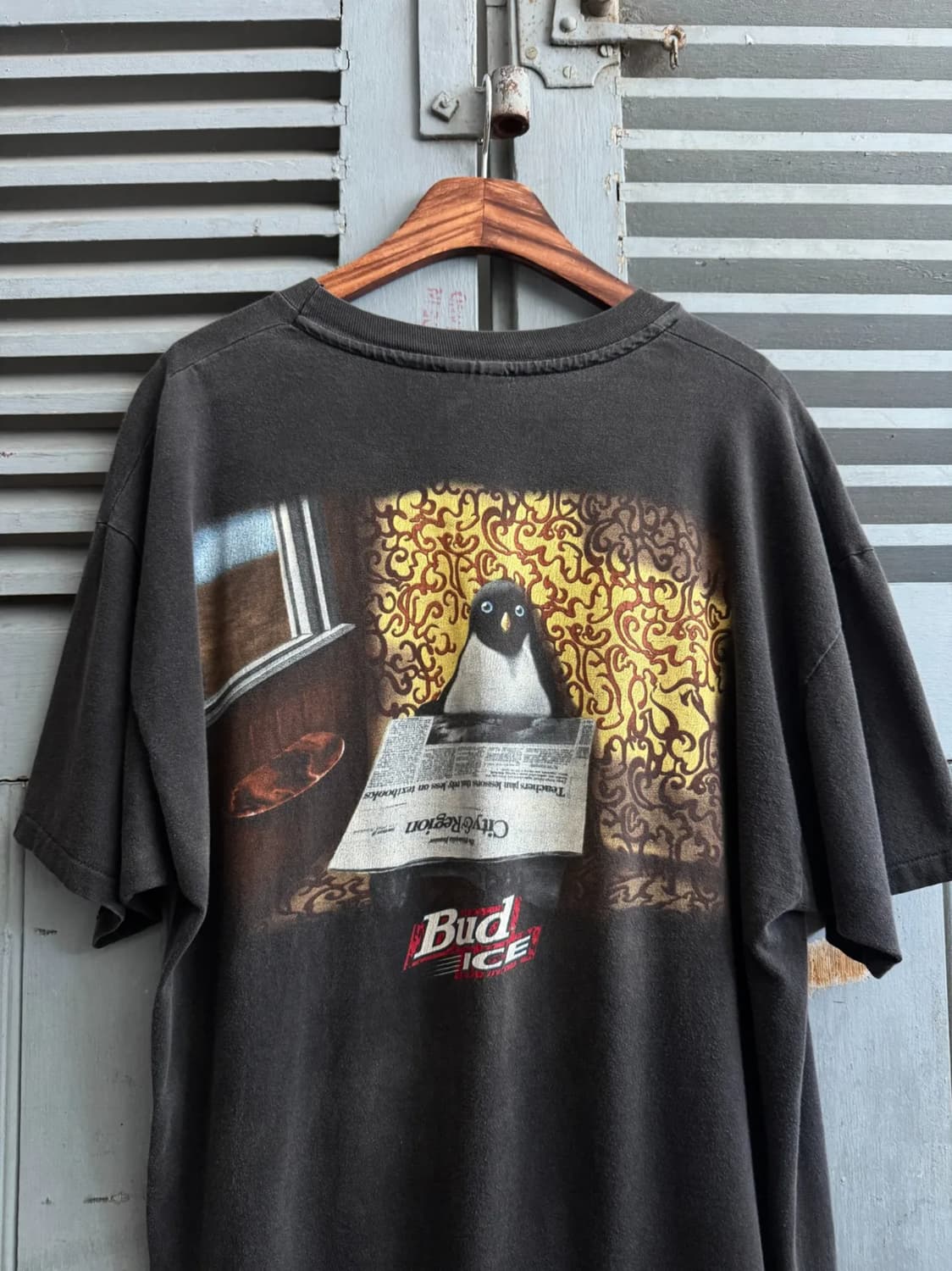 [XL]90's BUD ICE USA 프로모 티셔츠 상품이미지1