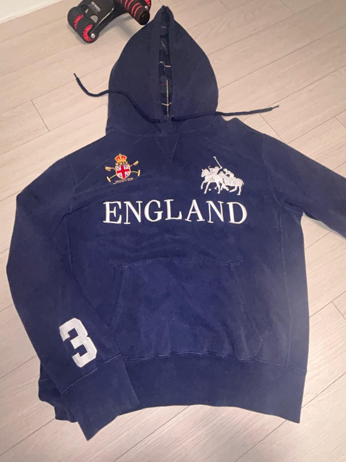 급급처 희귀 폴로 후드티 상품이미지3