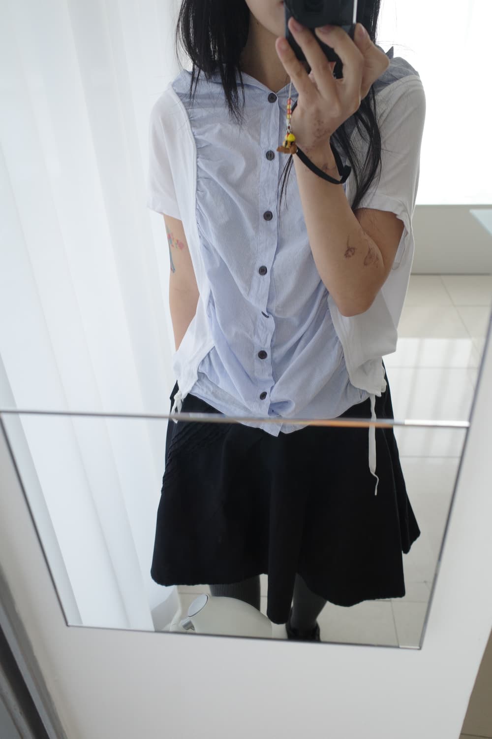 Transformed button top 상품이미지1