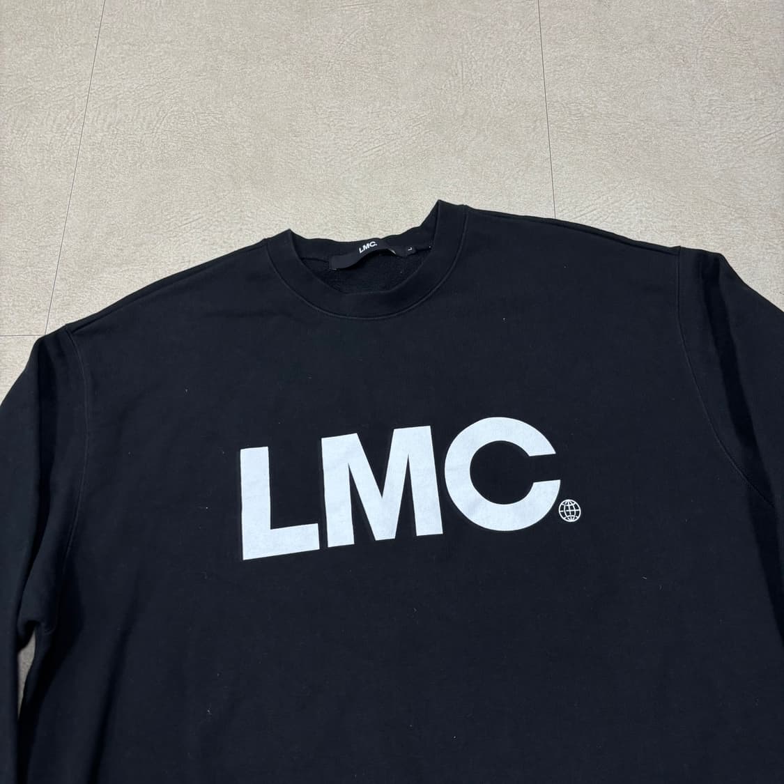 Lmc 빅로고 블랙 맨투맨 상품이미지2