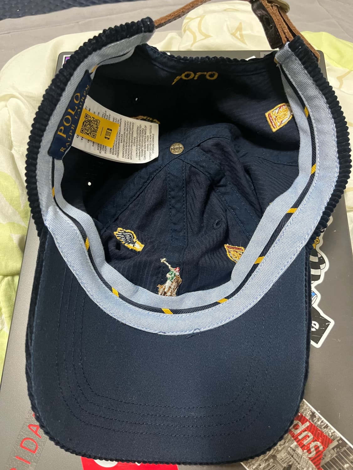 폴로 랄프로렌 방패자수 볼캡 상품이미지2