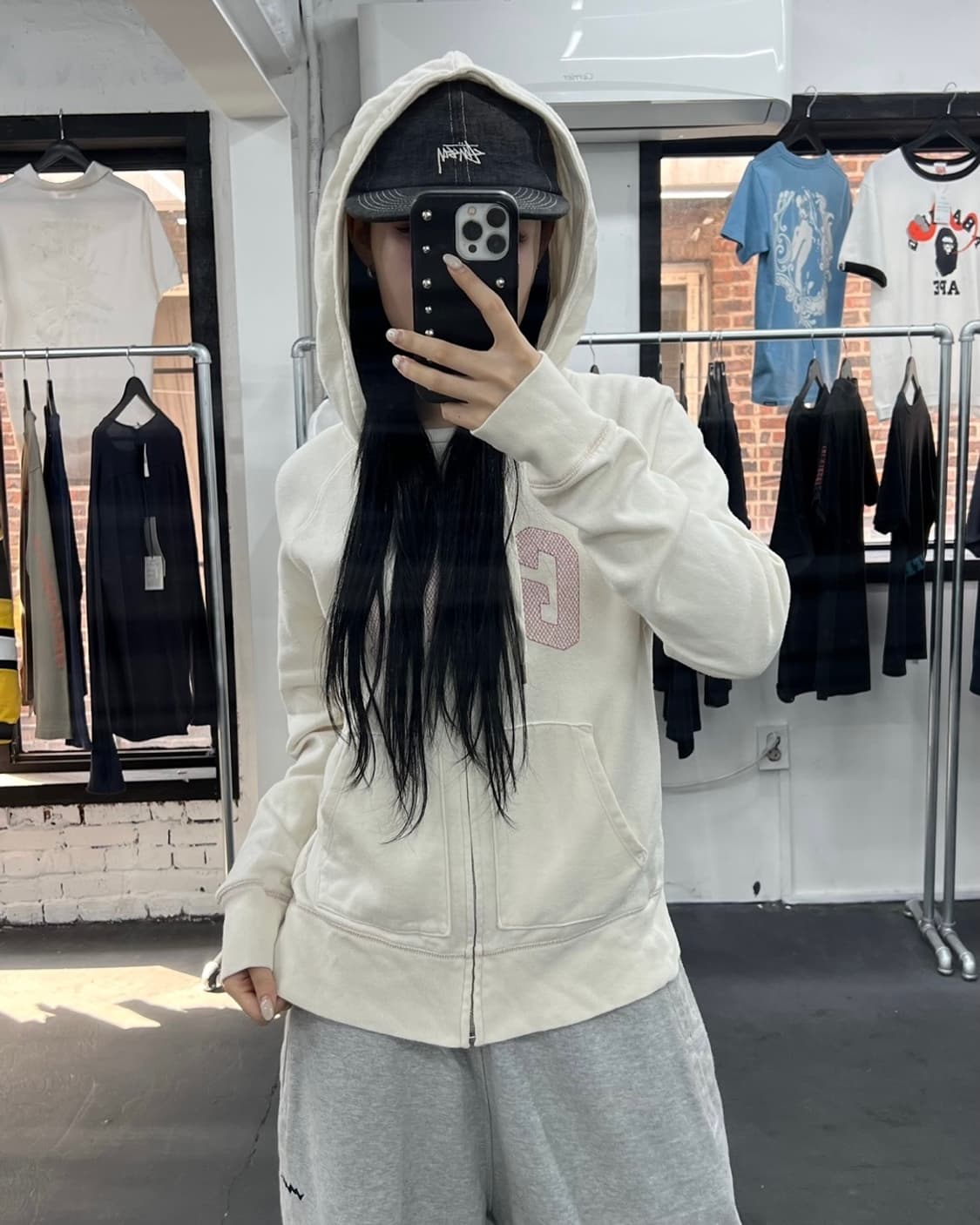 GAP 갭 글리터 후드집업 상품이미지4