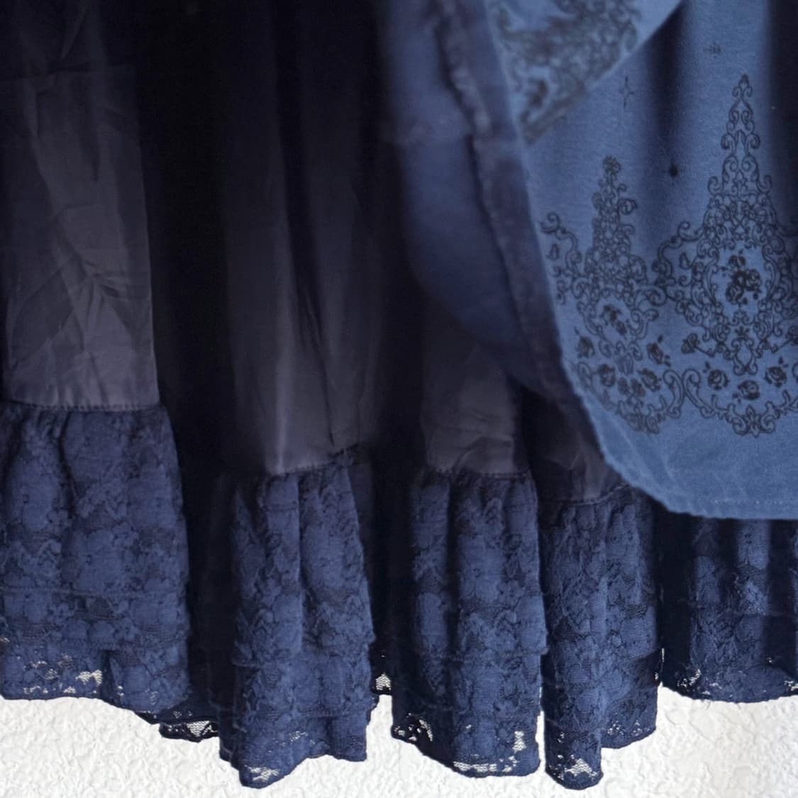 [AXES FEMME] 레이스 티어드 스커트 상품이미지5