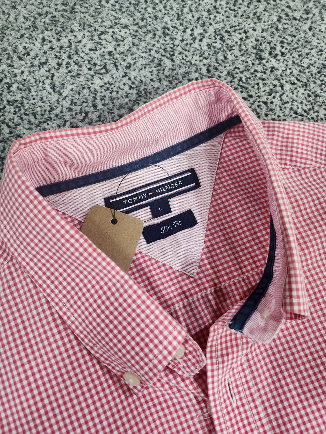 타미힐피거 체크 셔츠 상품이미지3
