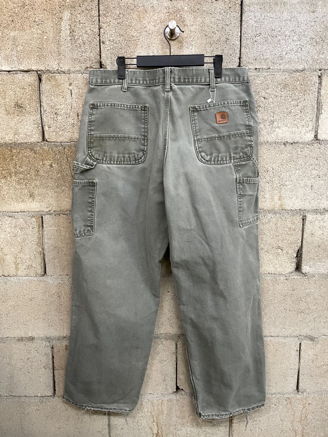 칼하트 B11 모스그린 카펜터 워크 팬츠 상품이미지5