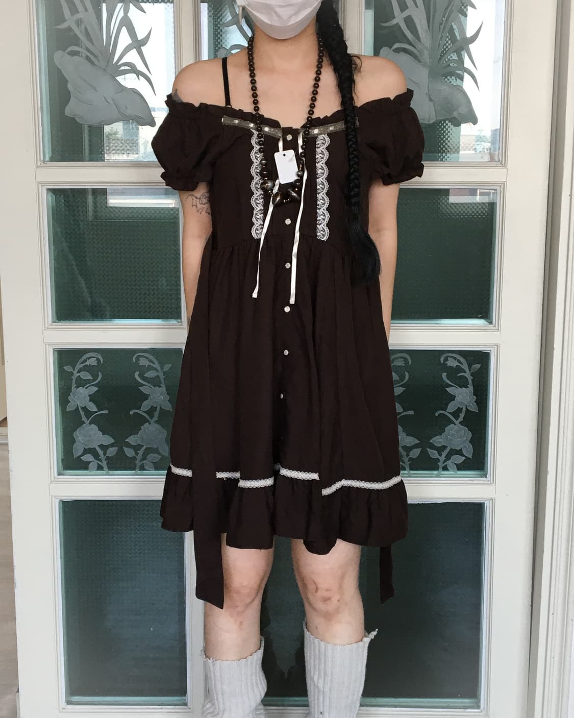 Axes femme lace point onepiece 상품이미지8