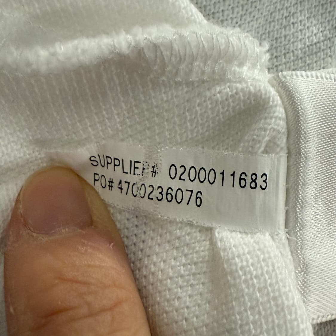 폴로 랄프로렌 화이트 레드 흰빨 빅포니 카라 반팔 티 상품이미지6