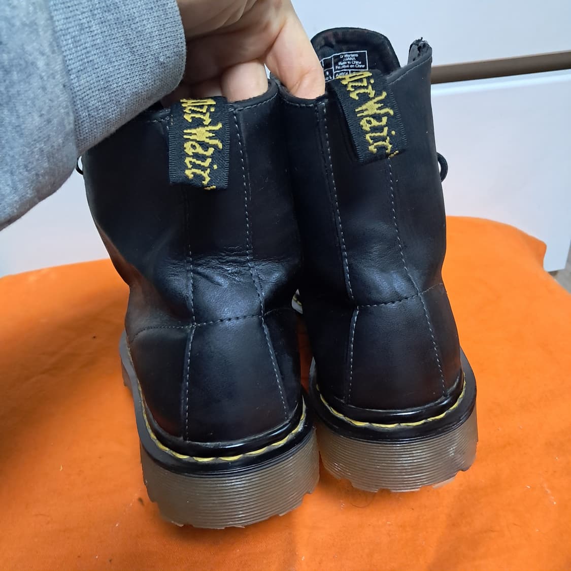 닥터마틴 워커 부츠 LUANA 블랙 UK 7 (260mm) 상품이미지3