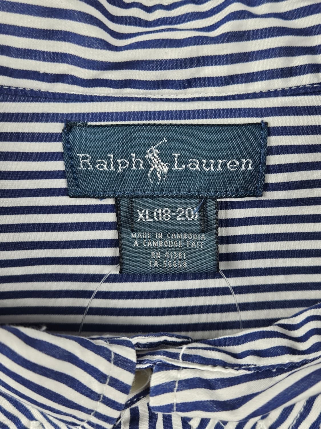 폴로랄프로렌 스트라이프 패턴 셔츠 ( XL ) / 11082 상품이미지9