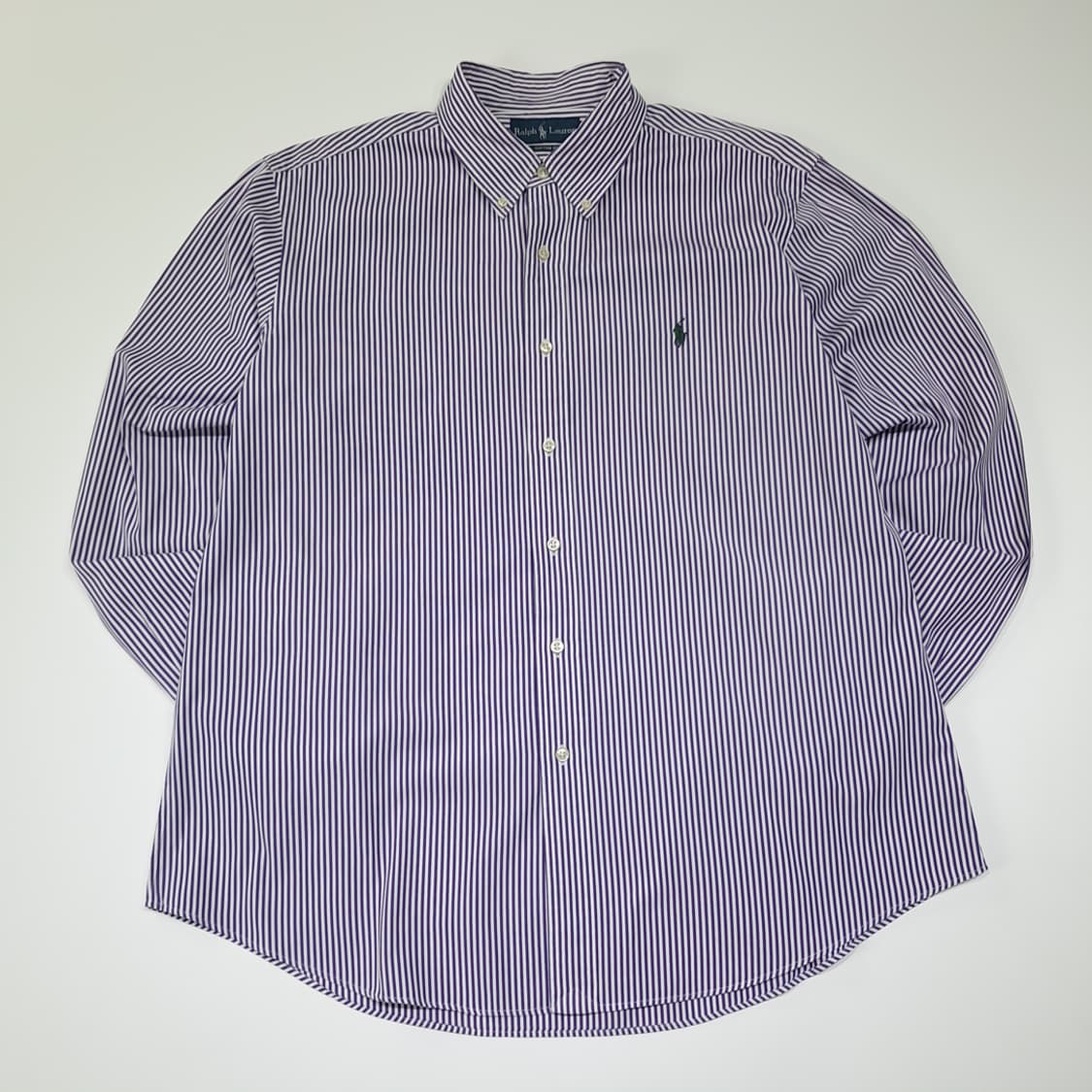 CL815 XL 폴로 00s 스트라이프 퍼플 셔츠 남방 상품이미지1