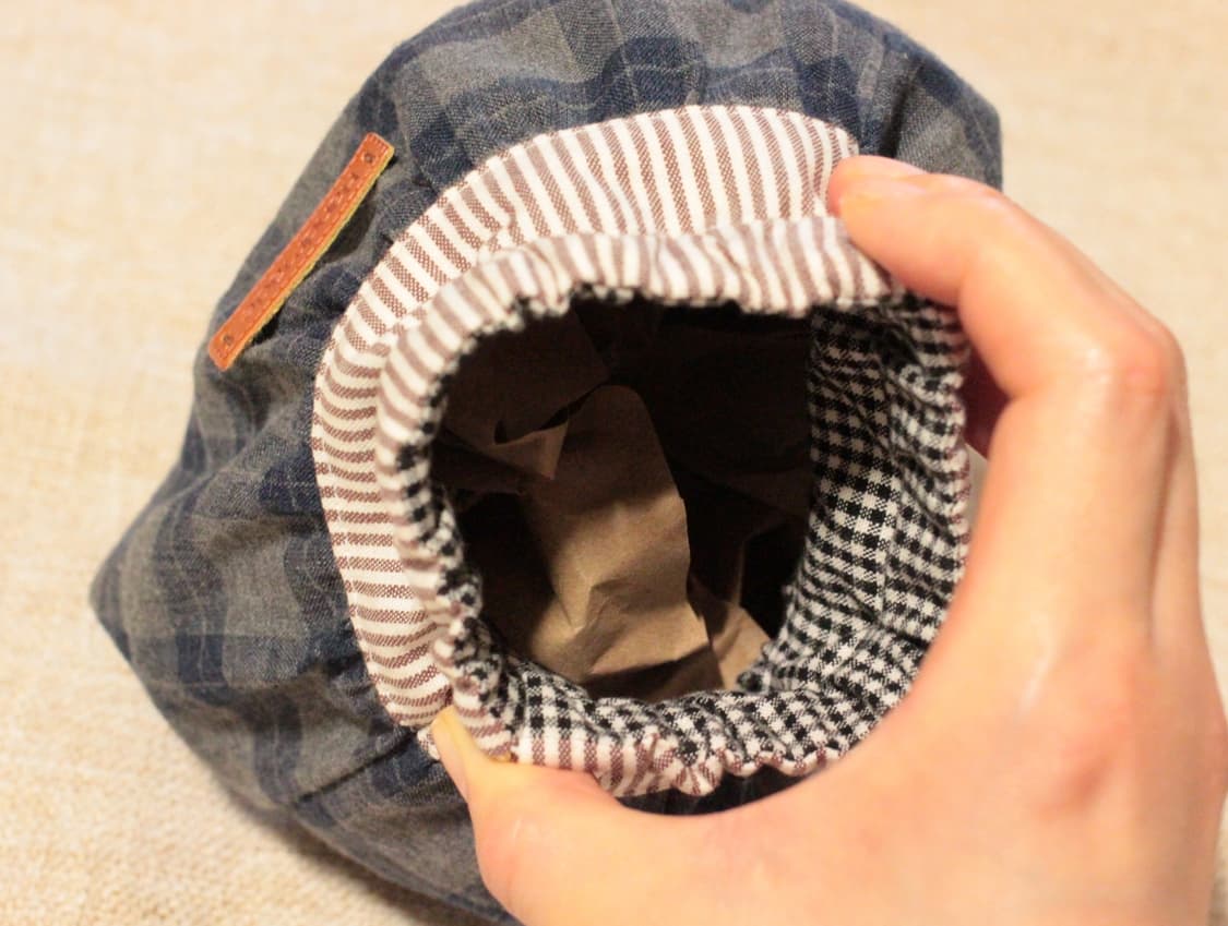 핸드메이드 셔링 바네 파우치 상품이미지8