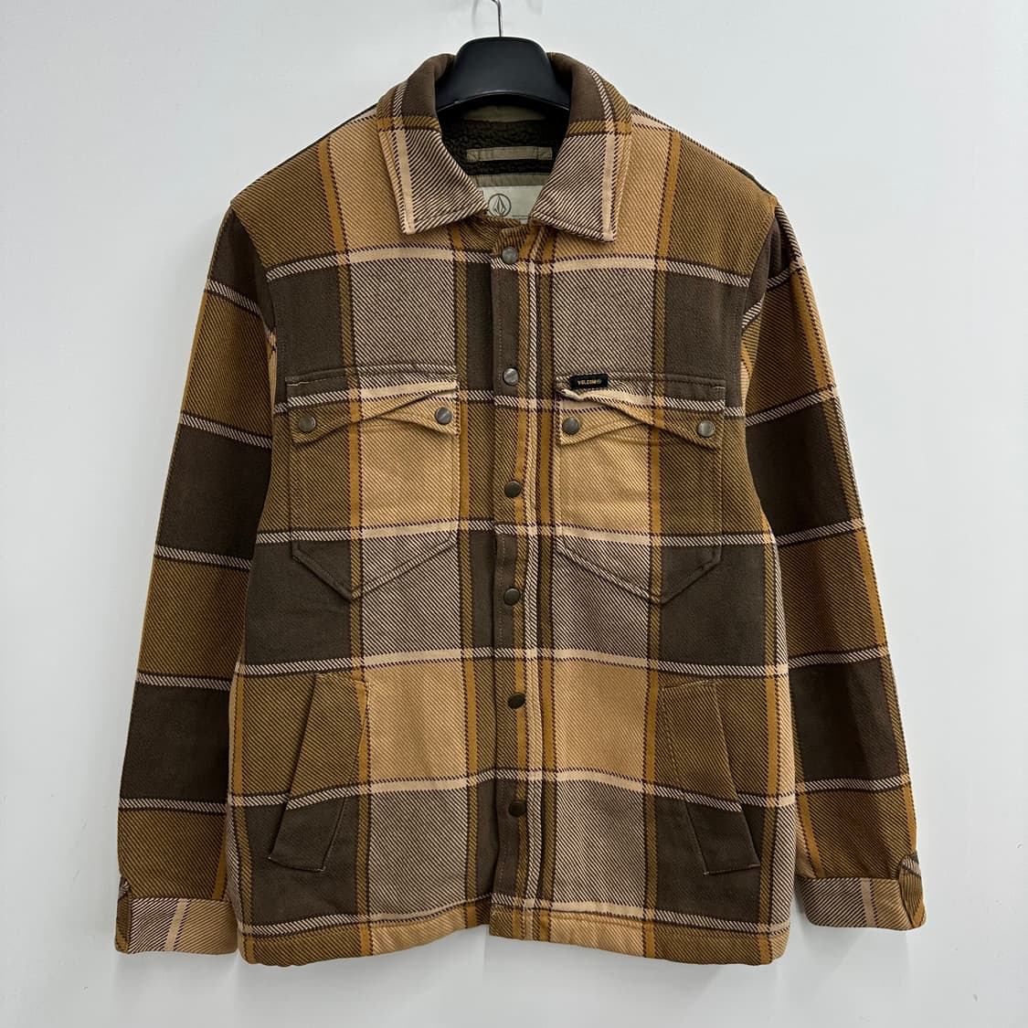 95 VOLCOM 볼컴 남자 쉐르파 셔츠 자켓 상품이미지1