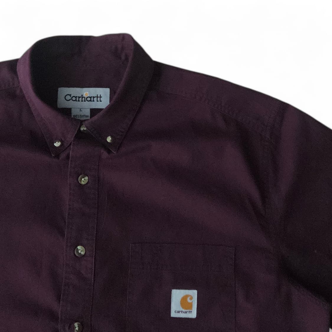 칼하트 면 오버핏 반팔셔츠 L 상품이미지3