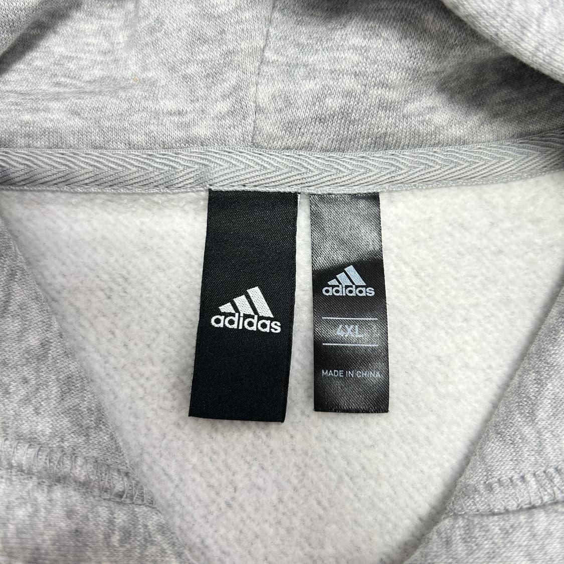 아디다스 회검 삼선 후드집업(4XL) 상품이미지2