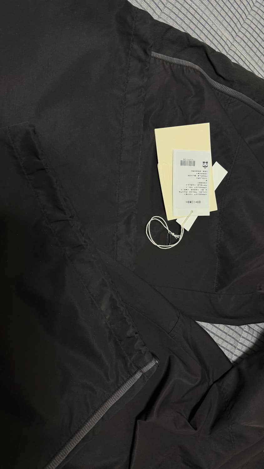 [2] 폴리테루 1011 갤러리 트랙팬츠 트리플블랙 상품이미지3