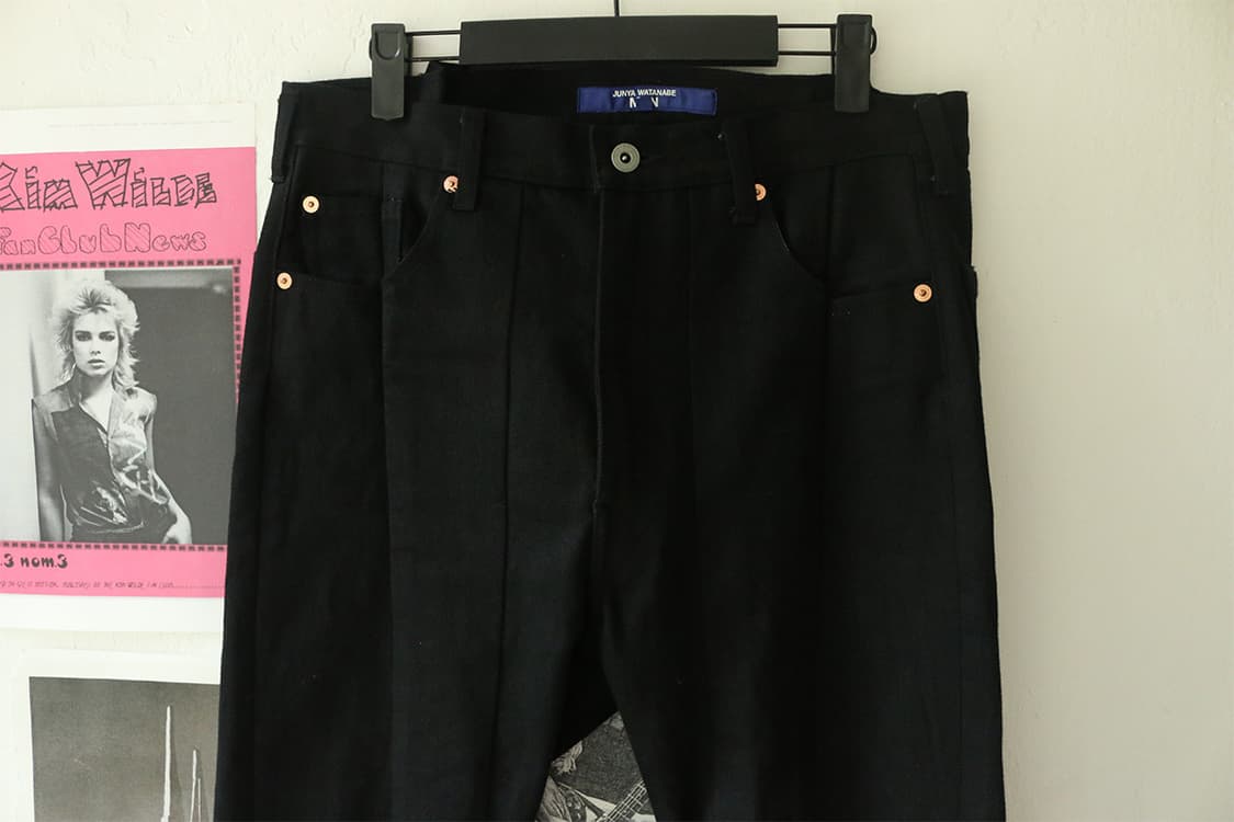 준야 와타나베 맨 블랙 부츠컷 팬츠  상품이미지4