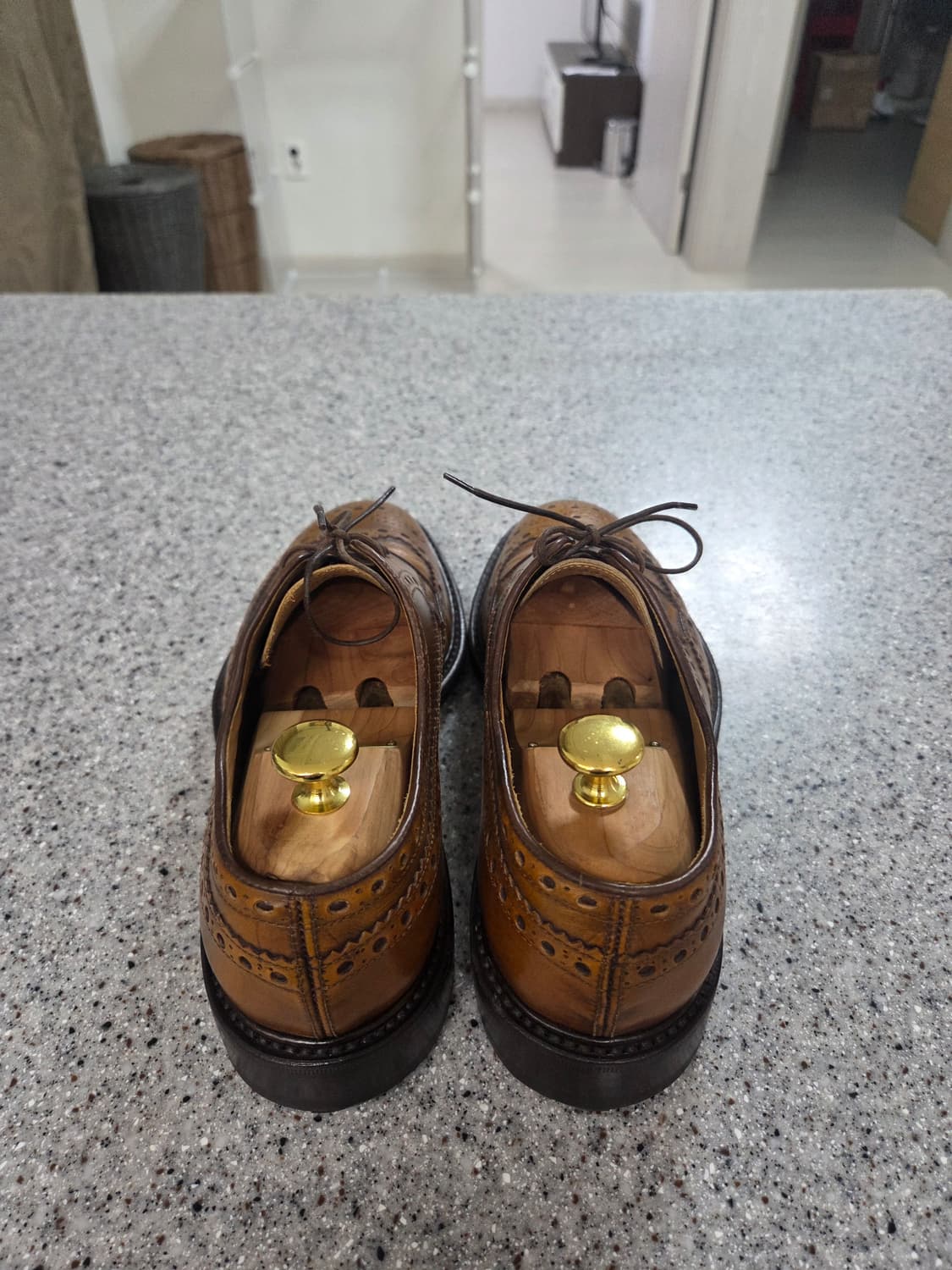 KEATON 윙팁 더비슈즈 265사이즈 16.5만 상품이미지3