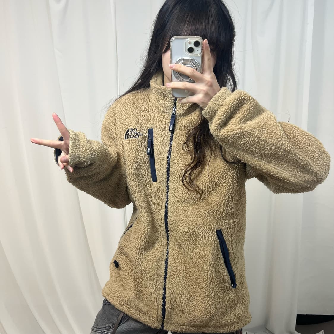 The North Face Beige Fleece 상품이미지2