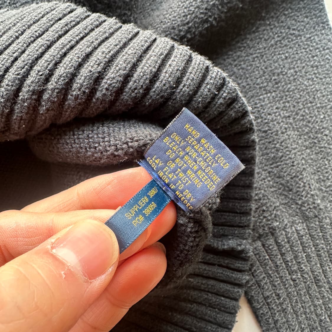 폴로 랄프로렌 블랙 니트 상품이미지4