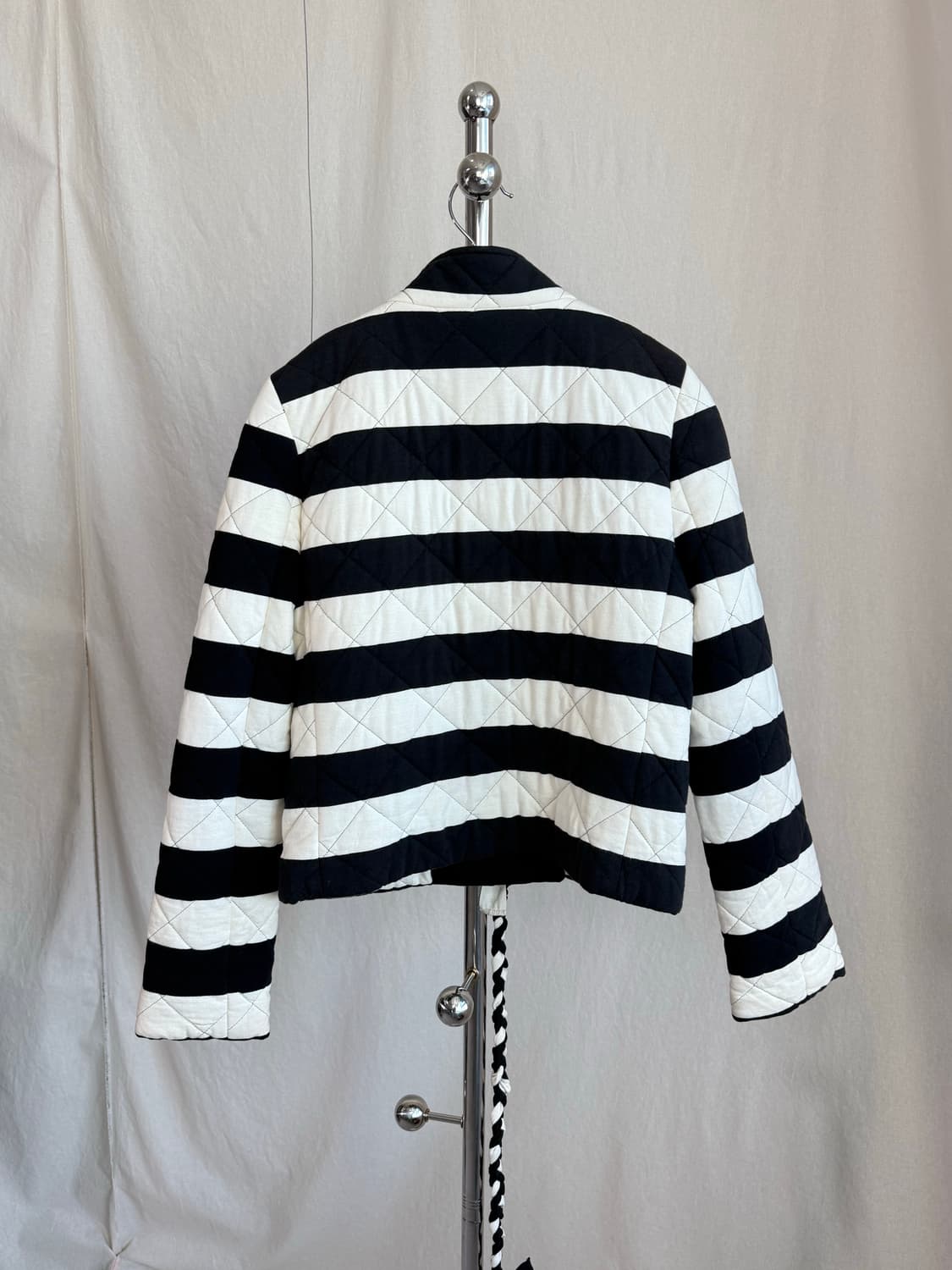 Mary Quant 스트라이프 퀼팅 자켓 상품이미지5