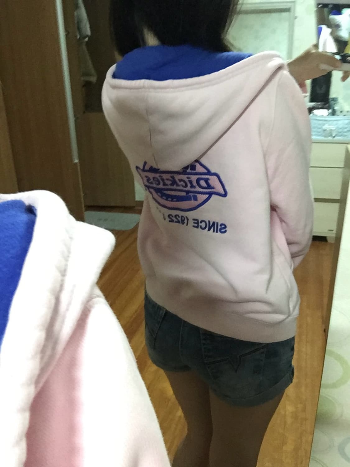 희귀 디키즈 딸기우유 후드집업 상품이미지2