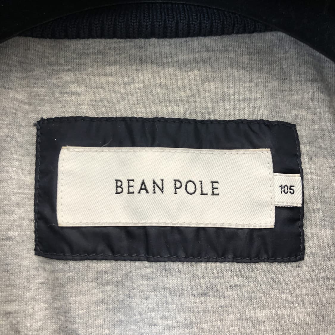 빈폴 자수로고 누빔패딩  100 사이즈  상품이미지5