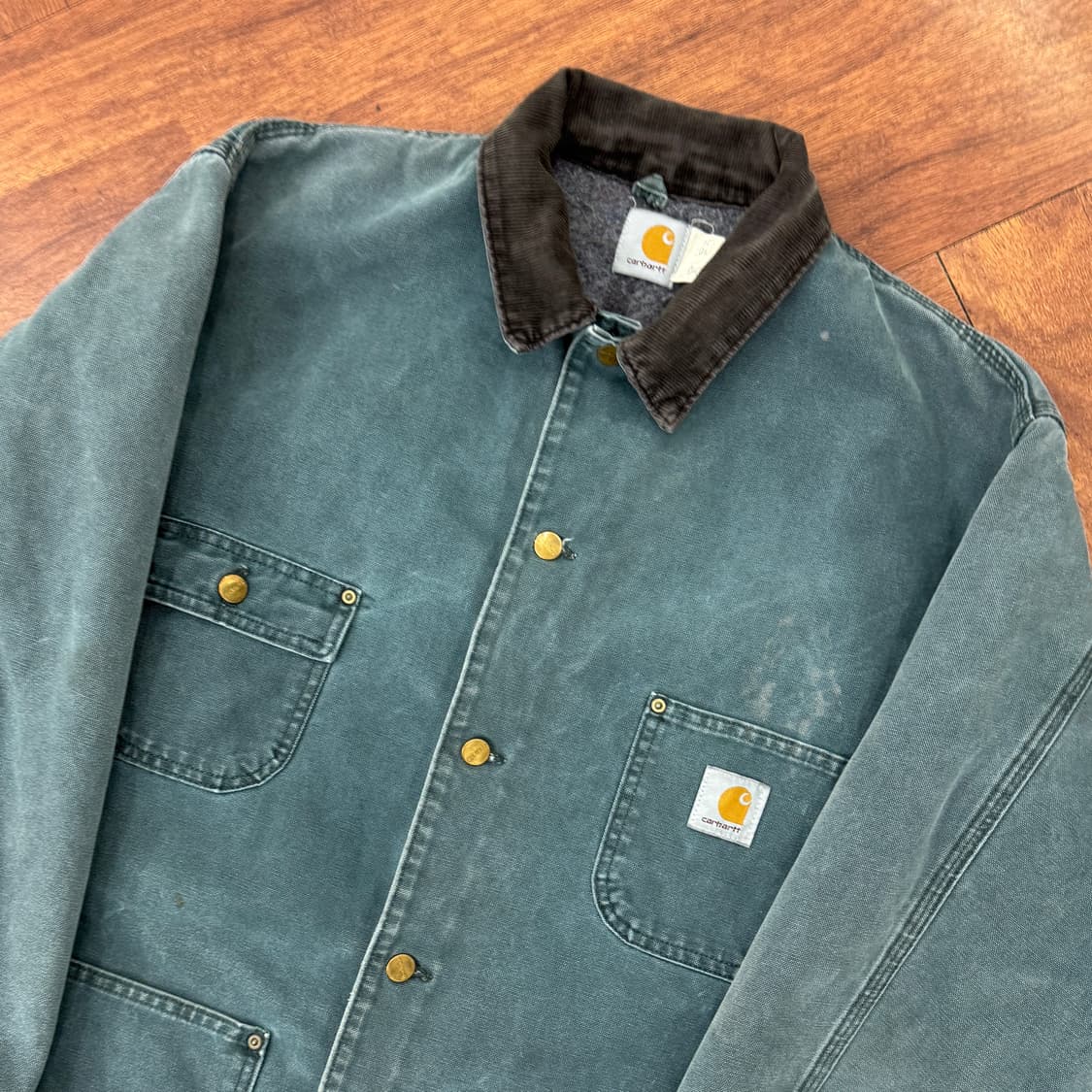 XL(110) 칼하트 빈티지 초어 자켓 상품이미지3