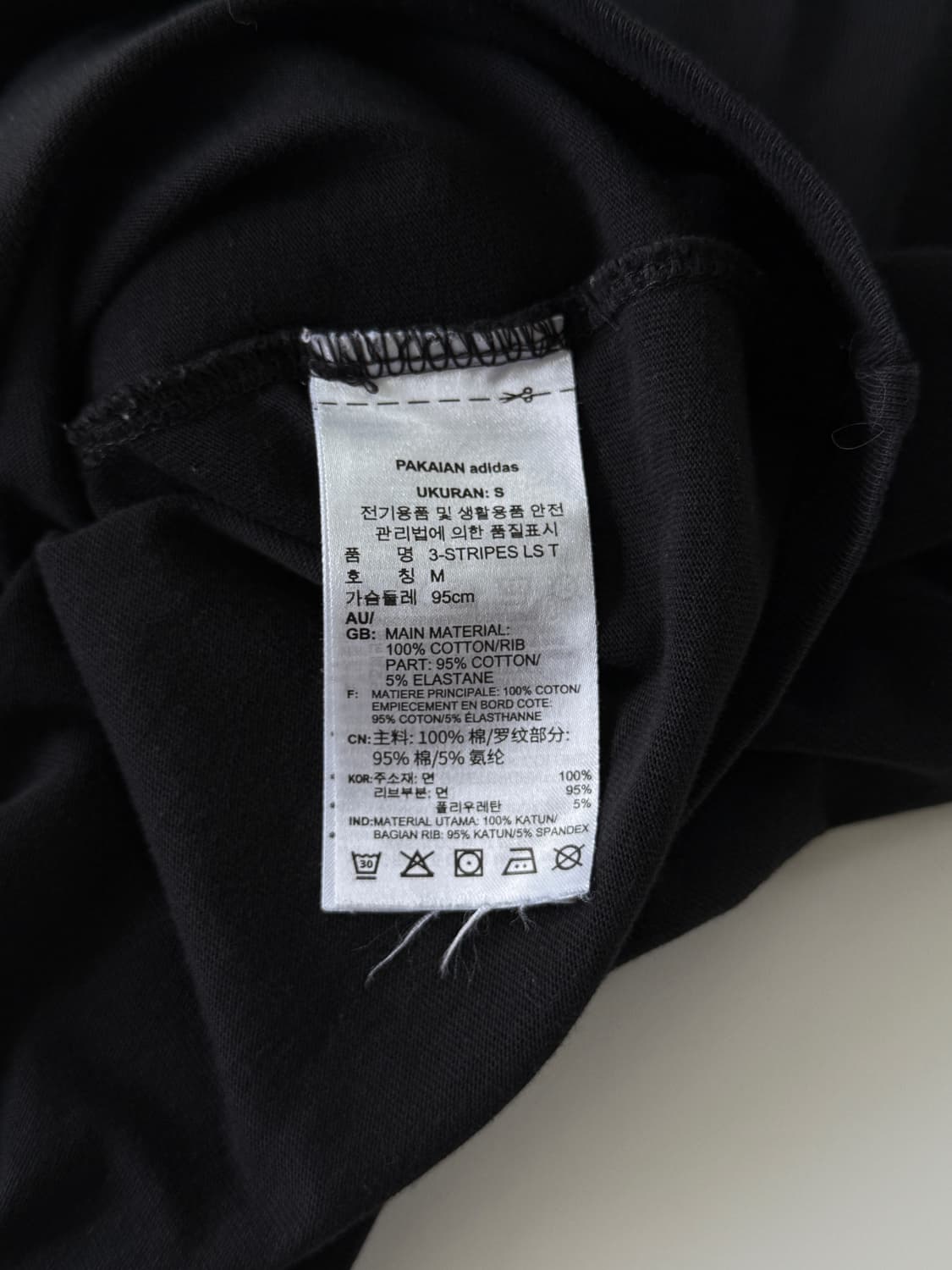 아디다스 루즈핏 유로파 코튼 롱슬리브 상품이미지4