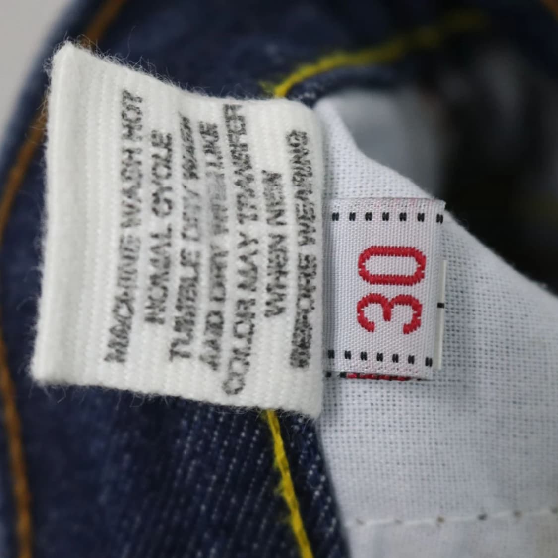 에비수 2010 자수 포인트 데님 팬츠 63195 상품이미지10