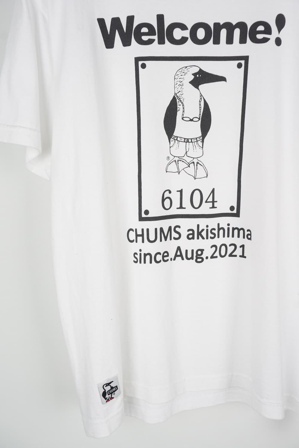 CHUMS "WELCOME" T-shirt 상품이미지3