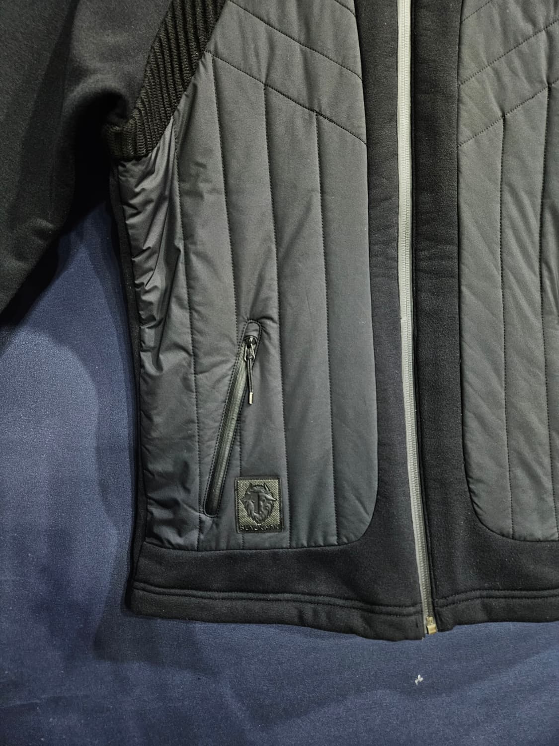 블랙야크 블랙 남성 슬림핏 95 기모 집업자켓  상품이미지6