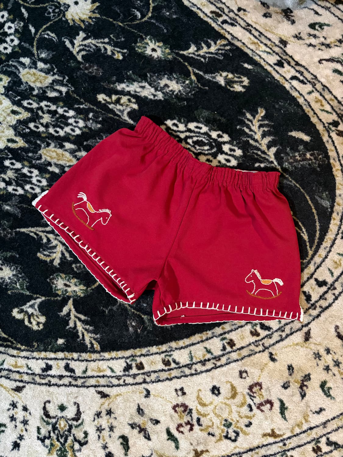 80s Russell custom short 러셀 커스텀자수 반바지 상품이미지1