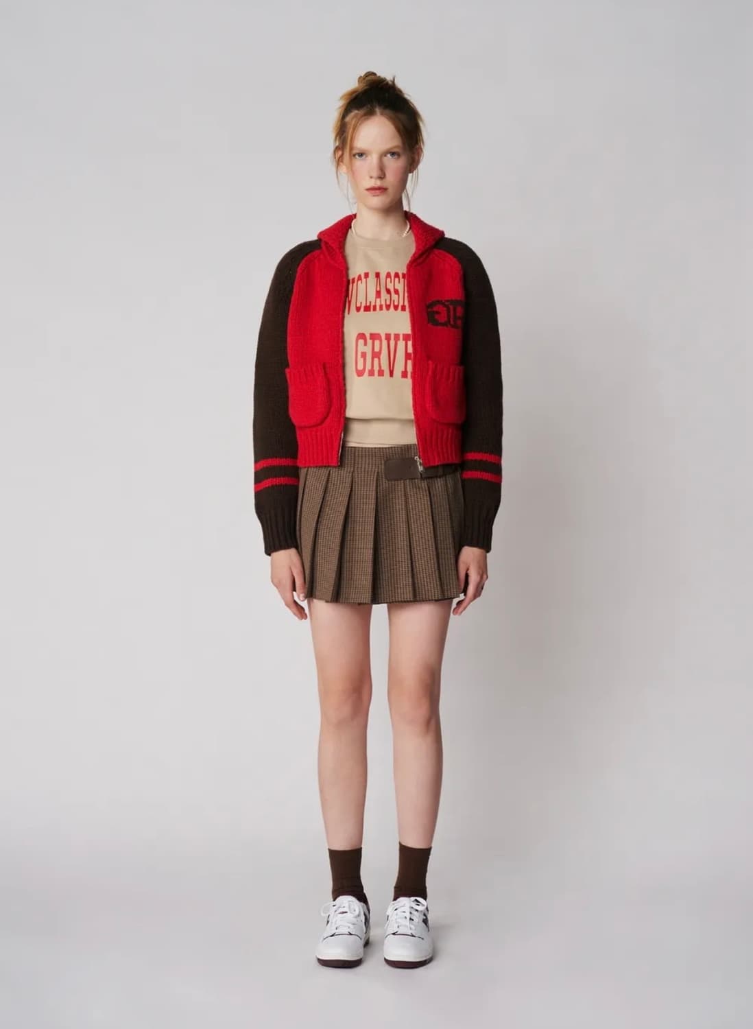 그로브 벤슨 니트 집업 상품이미지2