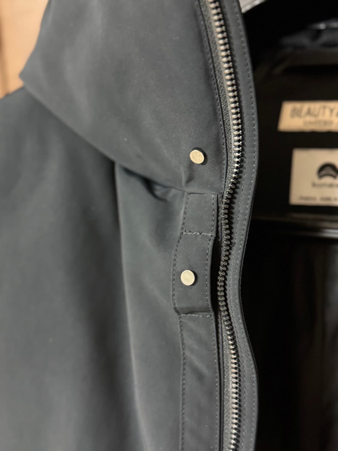 뷰티앤유스 고마츠 700필 패딩 구스 다운 L 유나이티드애로우즈 상품이미지8