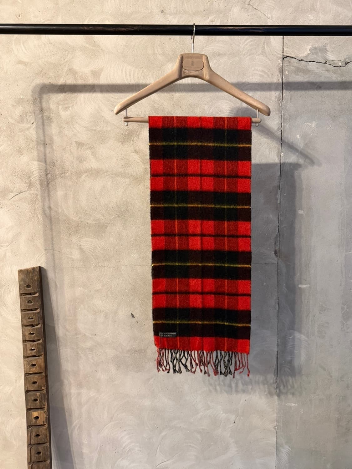 VTG 이태리 울 캐시미어 머플러 상품이미지5