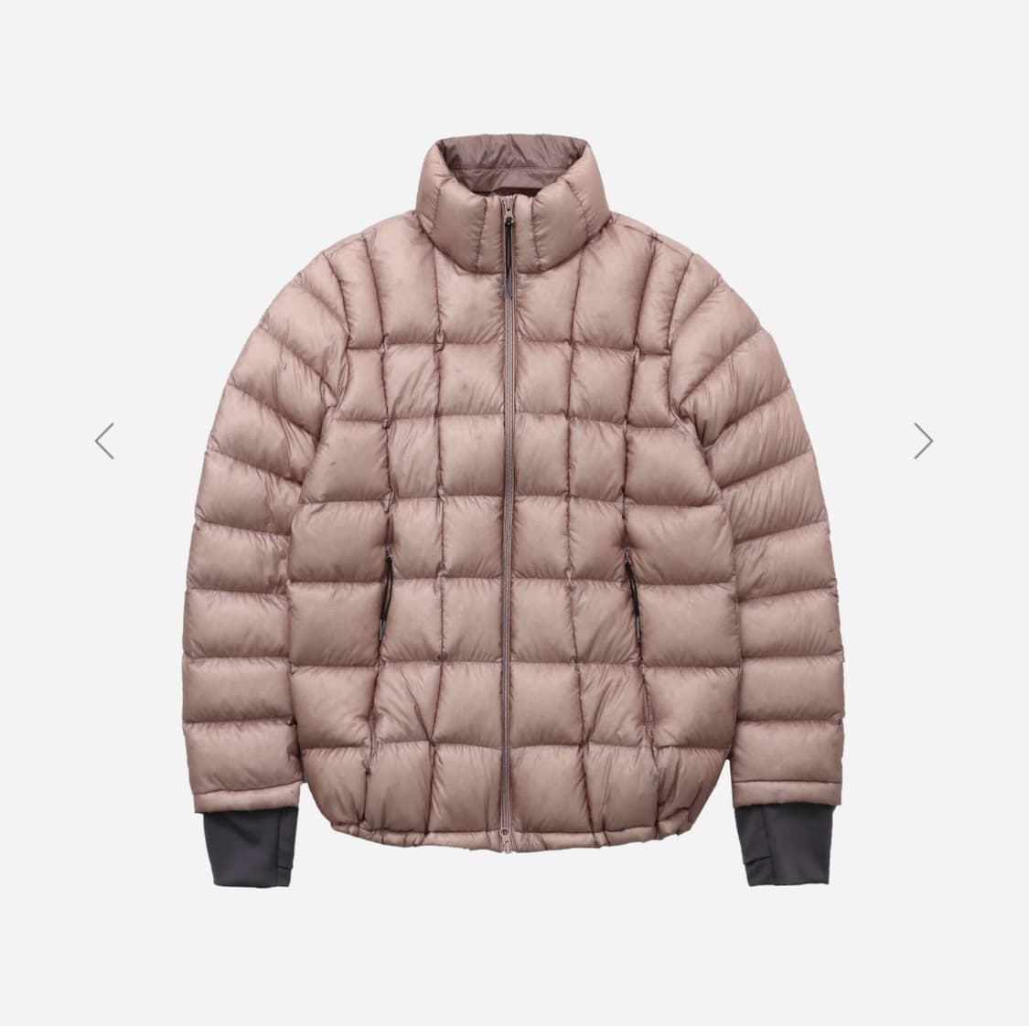 999휴머니티 라이트 구스 다운 마룬 s 상품이미지1