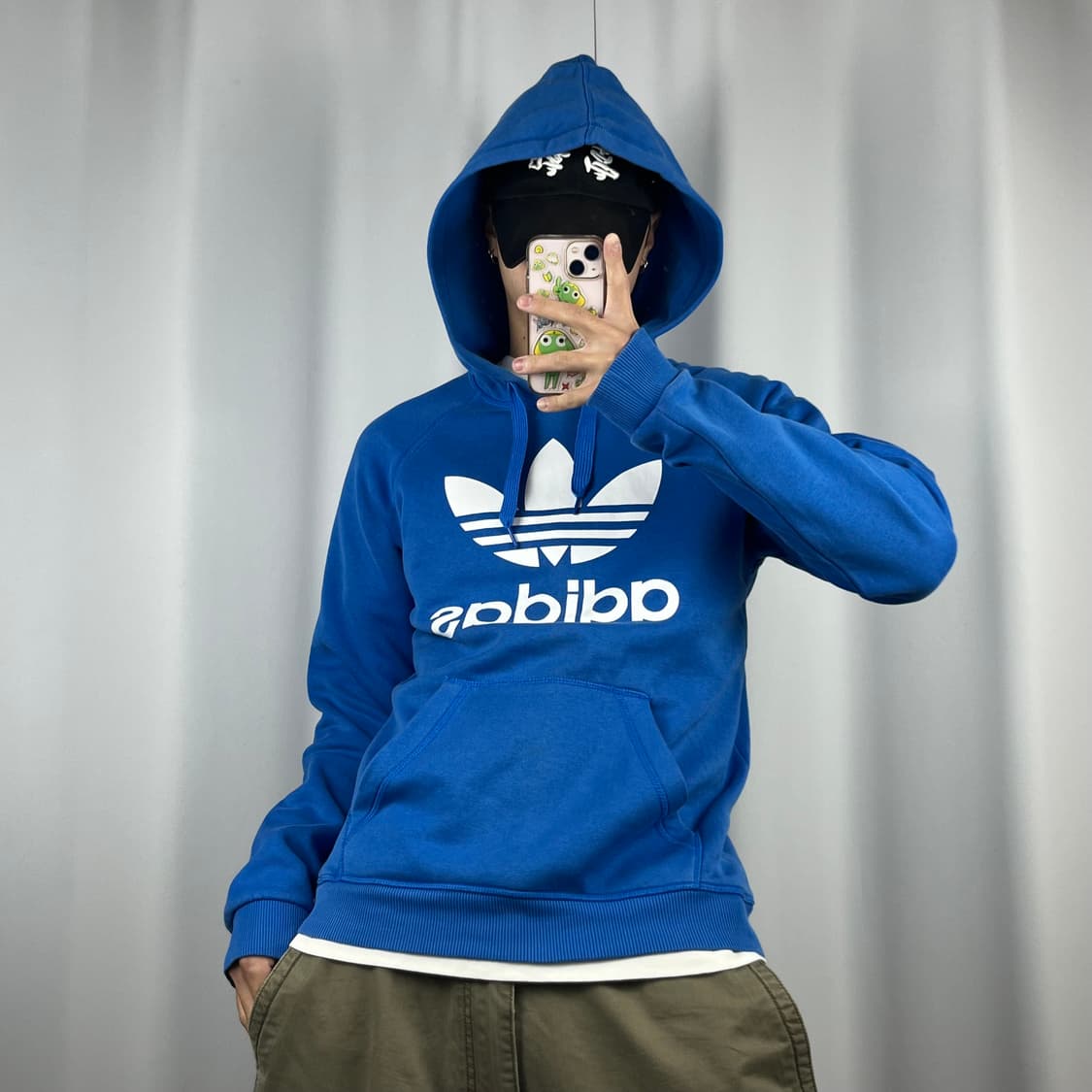 <아디다스 트레포일 빅로고 후드티> No.1395 상품이미지2