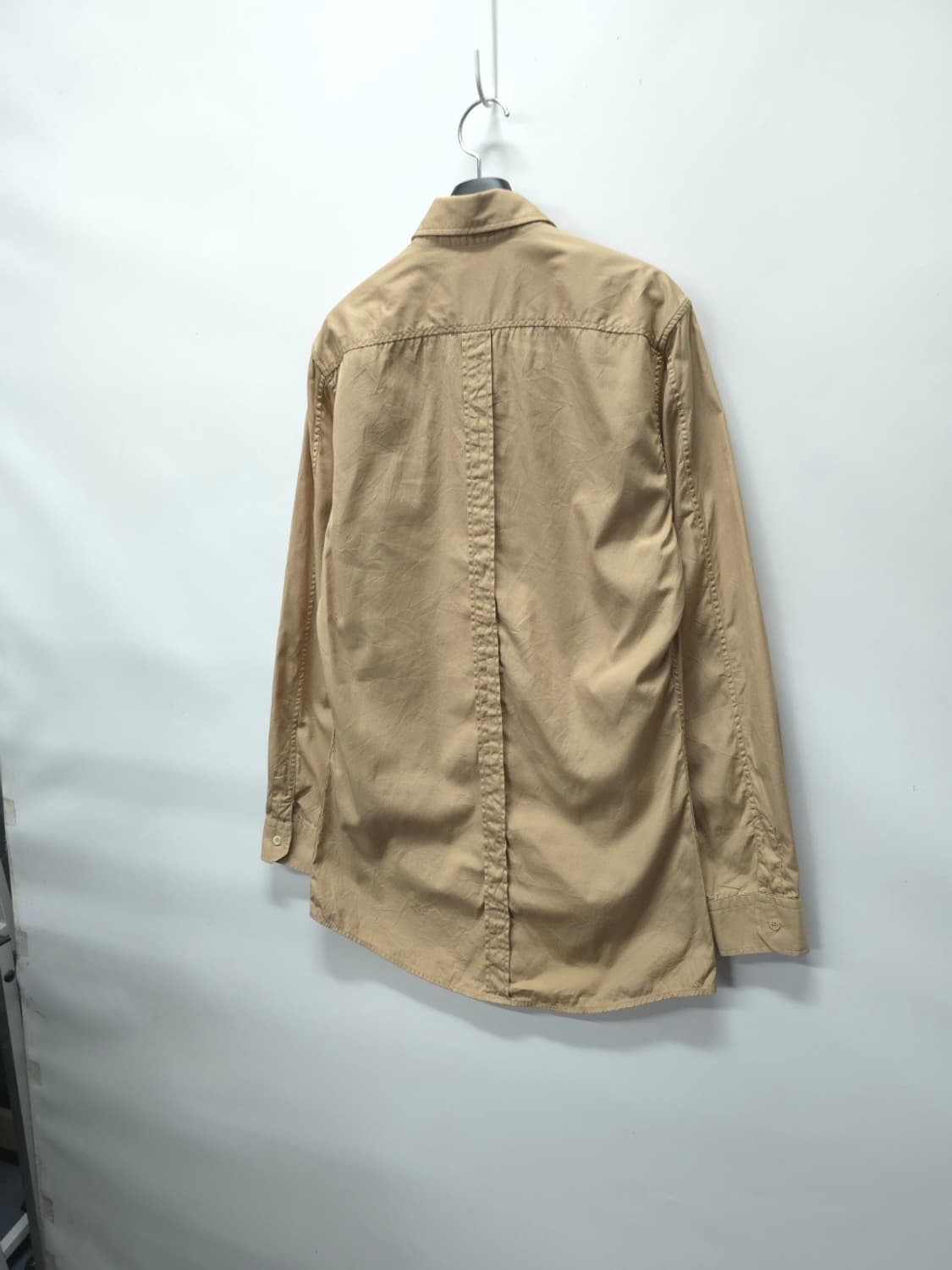 [희귀] 구찌 남여공용 스태프 유니폼 코튼 셔츠 (베이지, 37사이즈) 상품이미지7