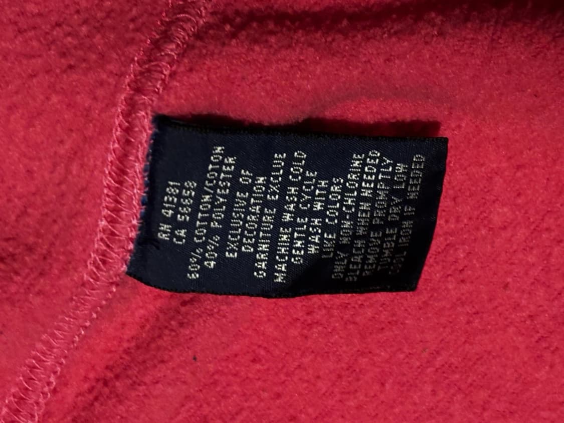 폴로 랄프로렌 빅 포니 핑크 후드 집업 상품이미지4