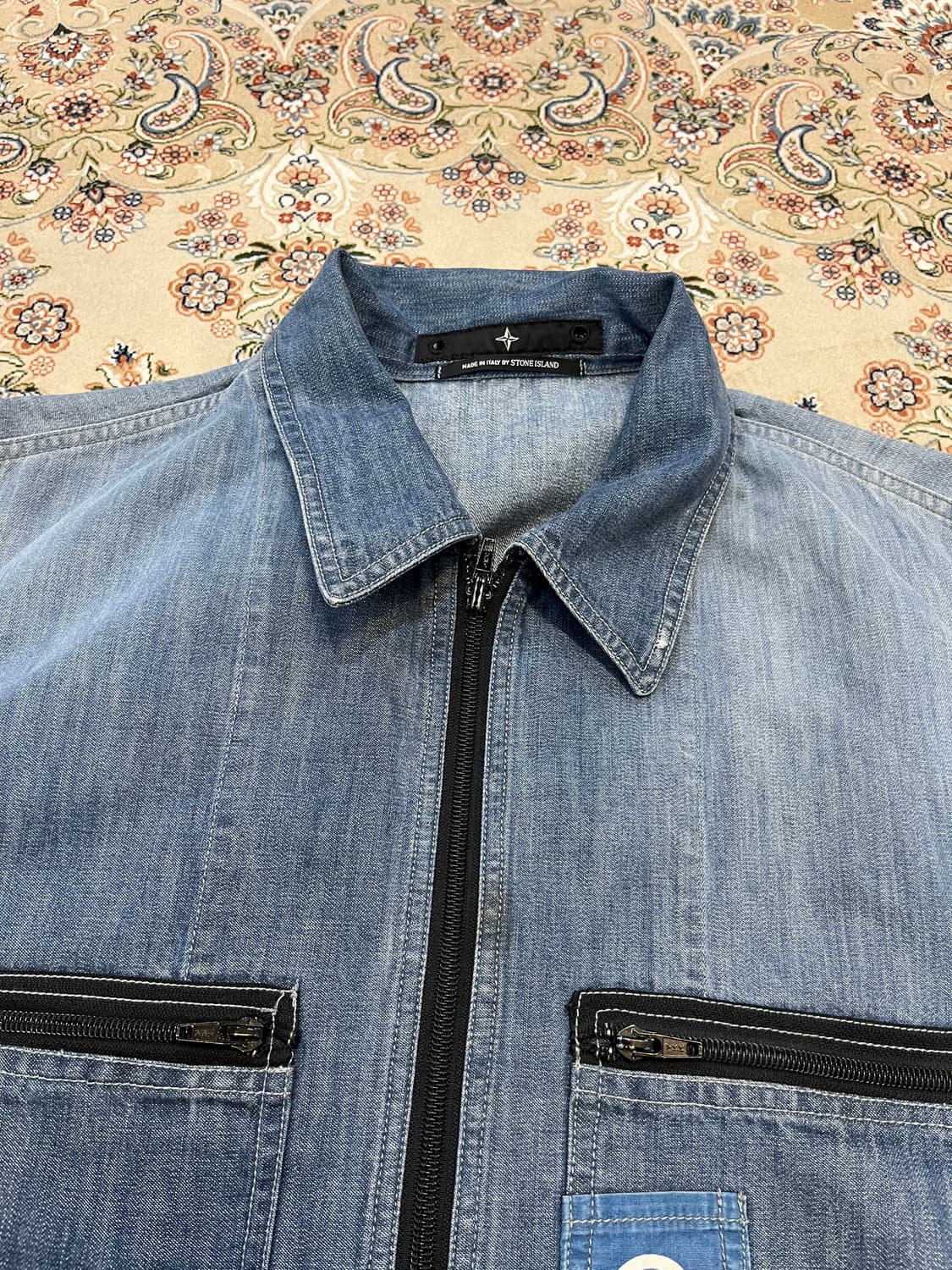스톤아일랜드 05ss 데님 오버 셔츠 자켓 상품이미지5
