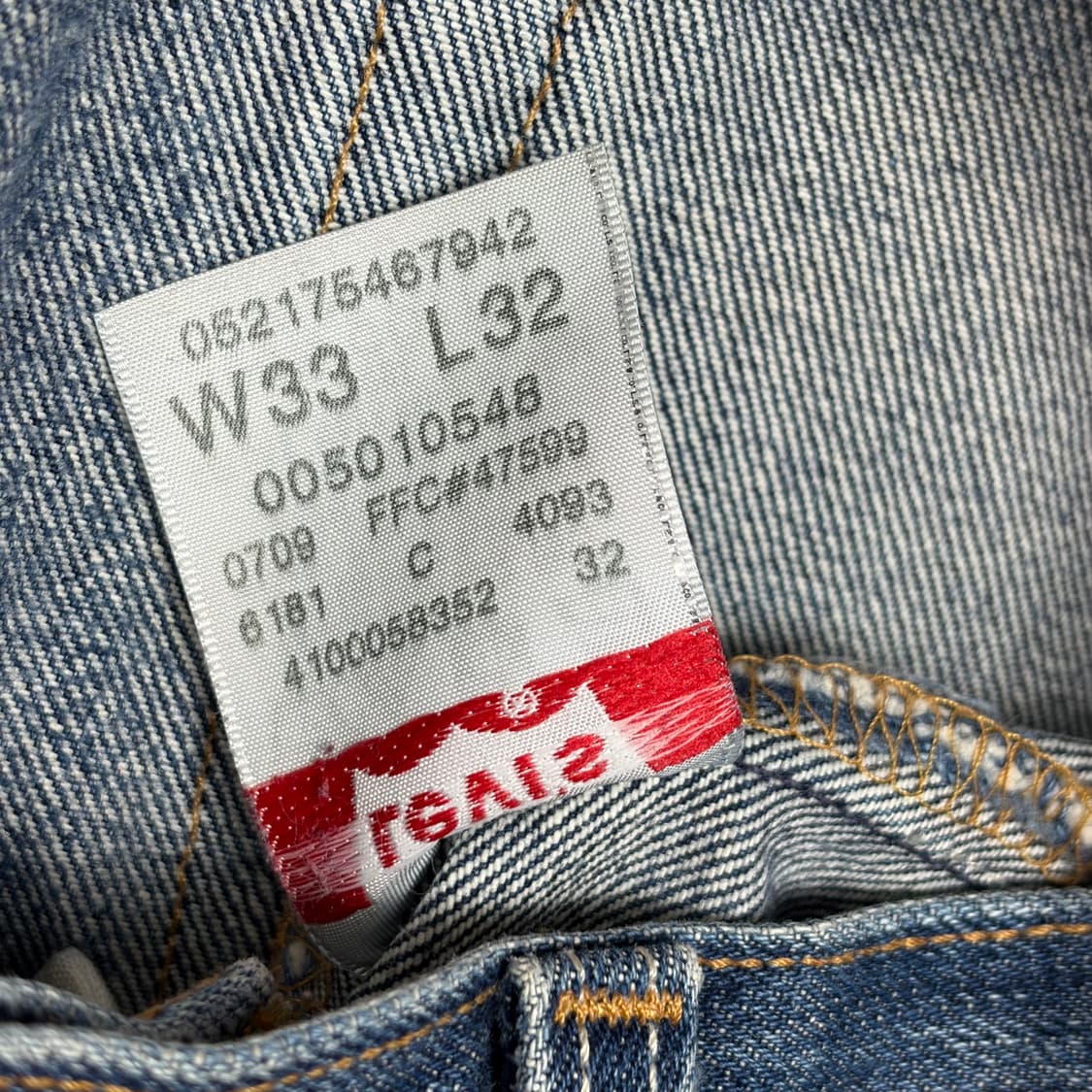 리바이스 501 데님 팬츠 청바지 상품이미지8