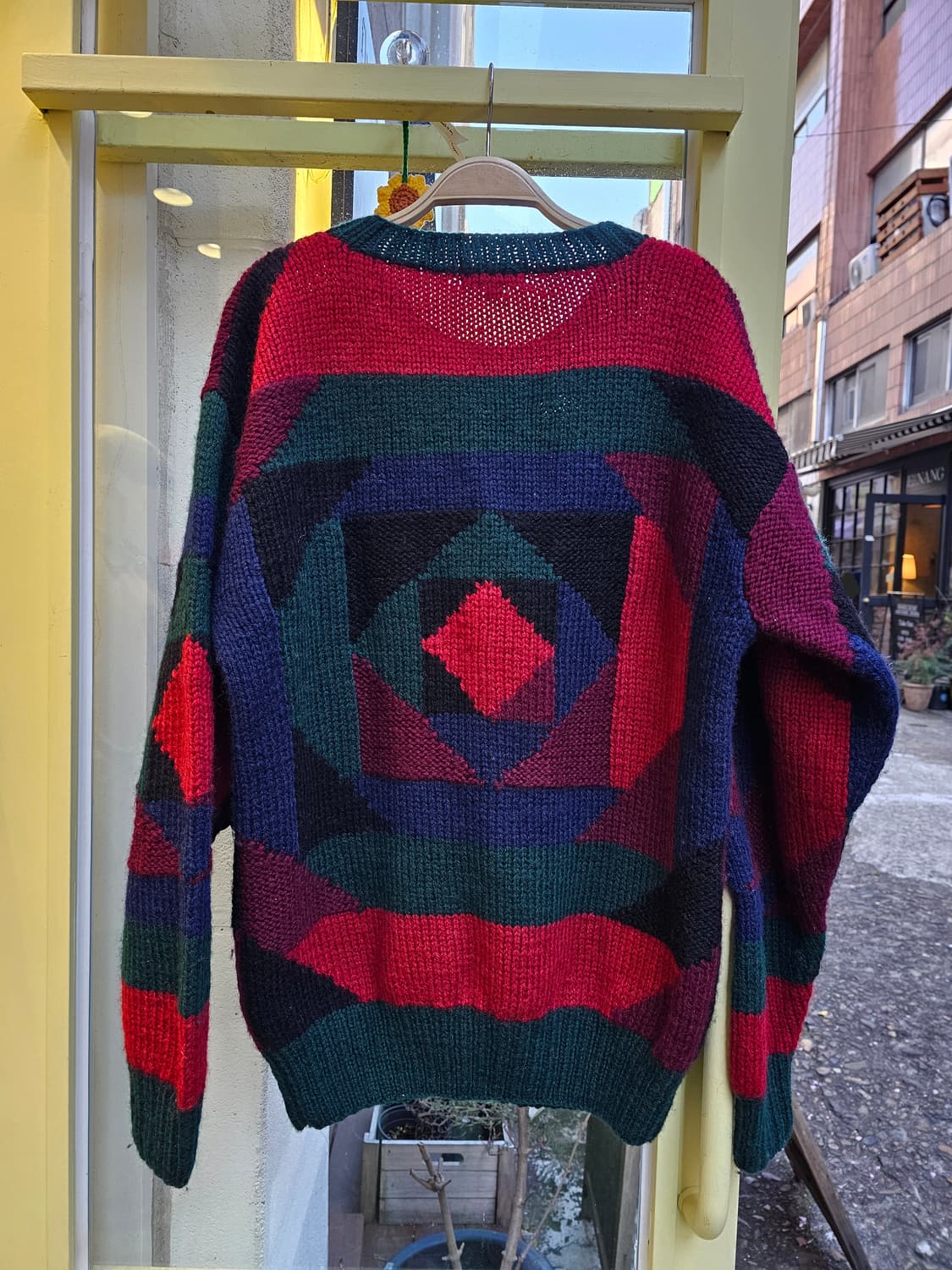 GreenBox 기하학패턴 울니트 상품이미지7