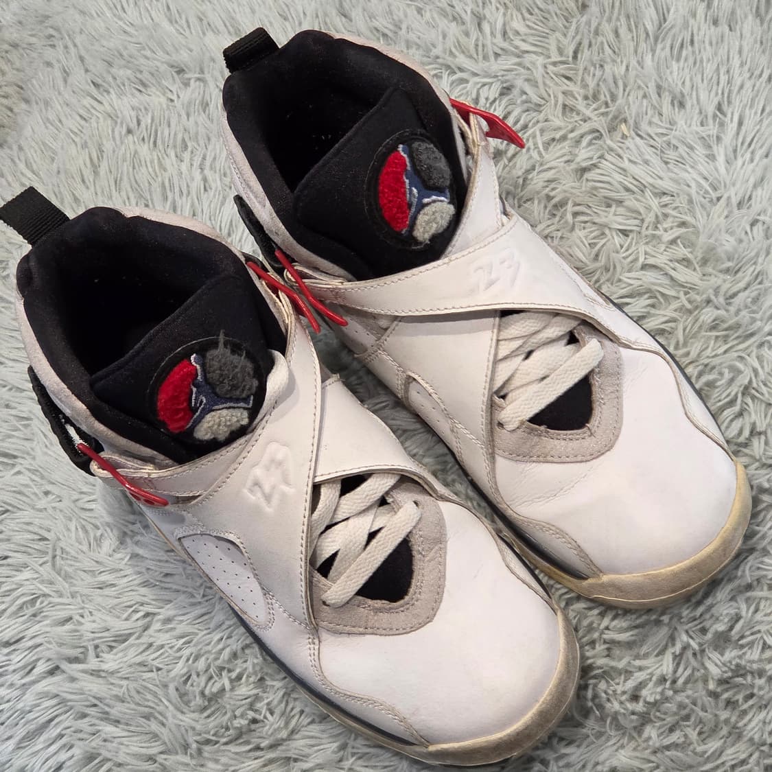 1a-27:나이키 에어 조던 8 레트로 GS유소년용(240) 상품이미지5