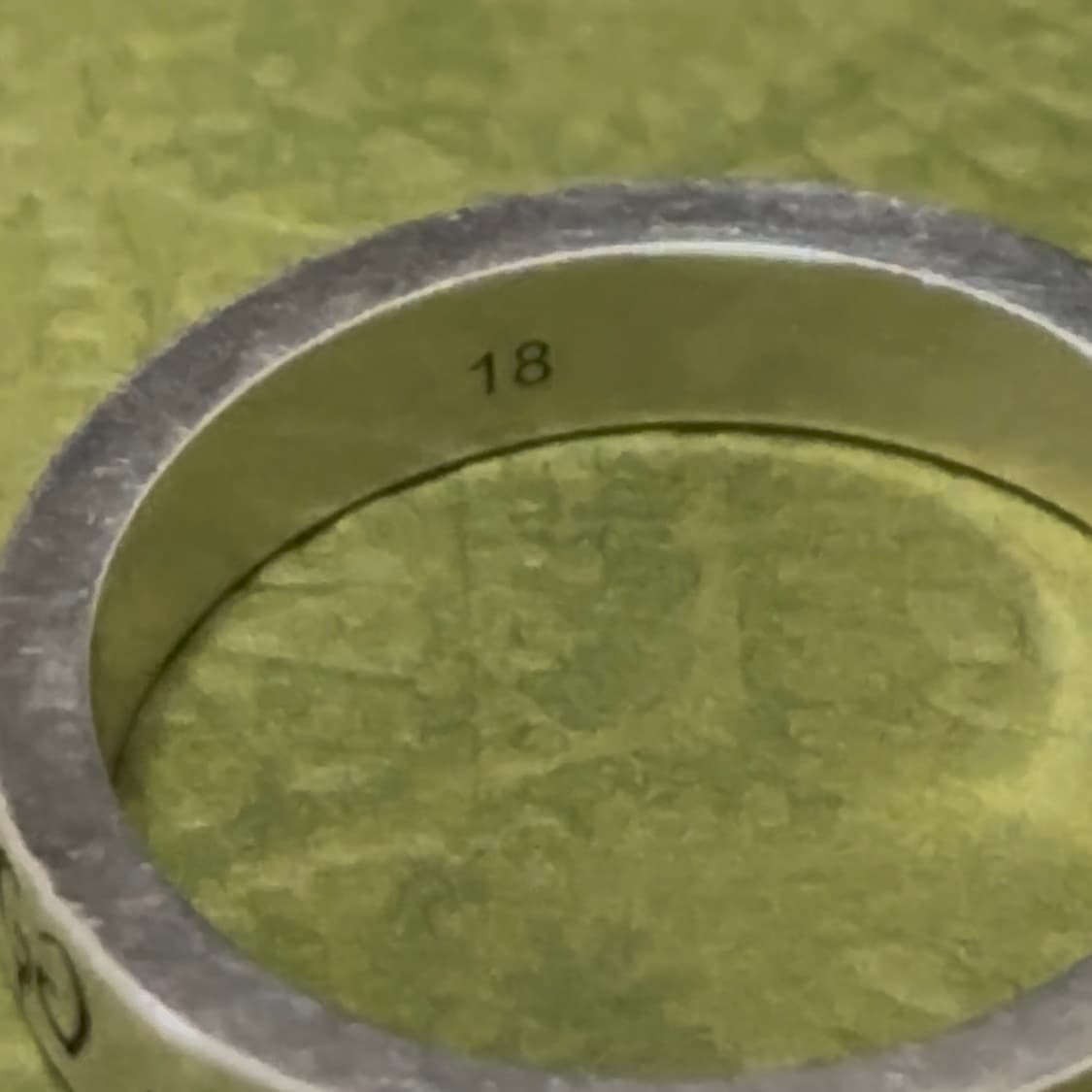 구찌 실버 고스트링 18호 급처 상품이미지4