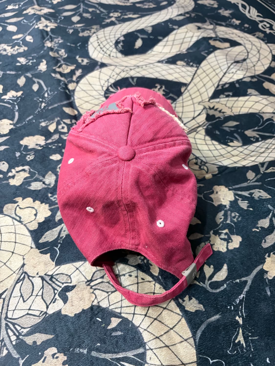 Birkenstock Distressed cross Cap  상품이미지5