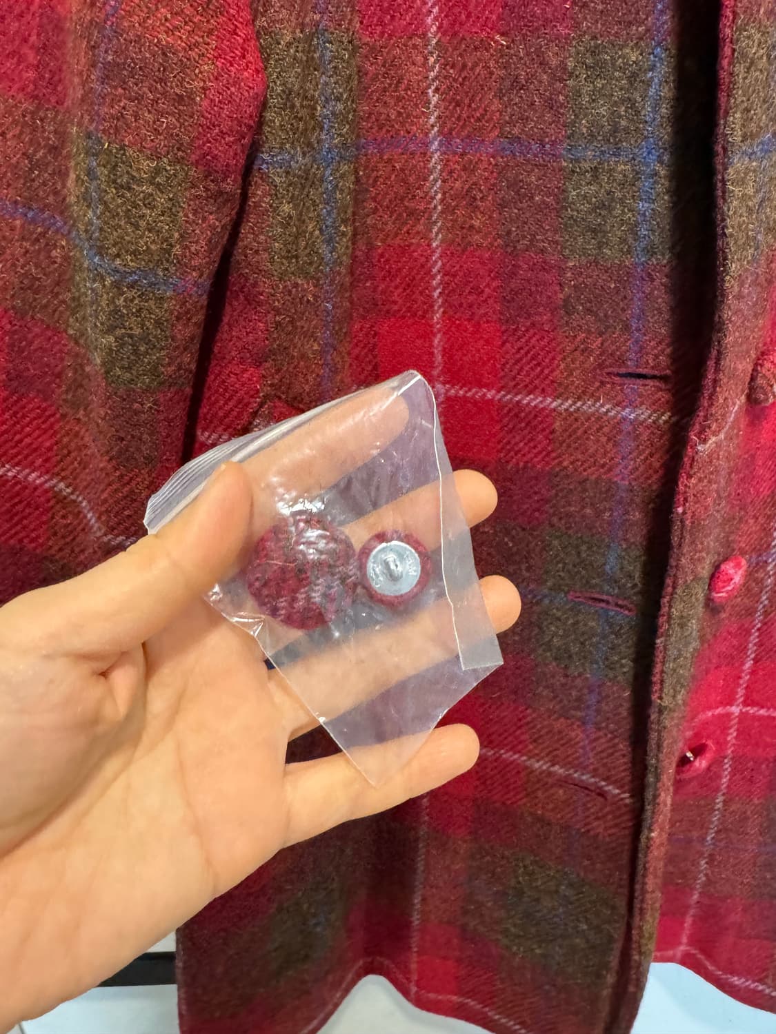 Harris tweed 해리스트위드 코트 상품이미지4