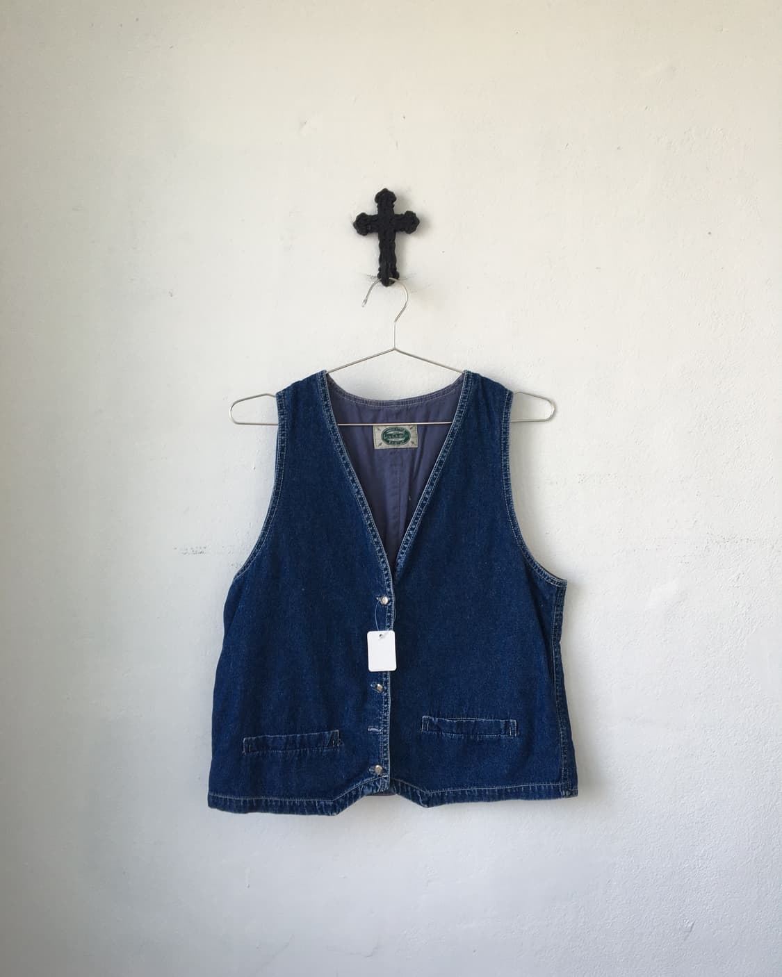 Denim vest 상품이미지1