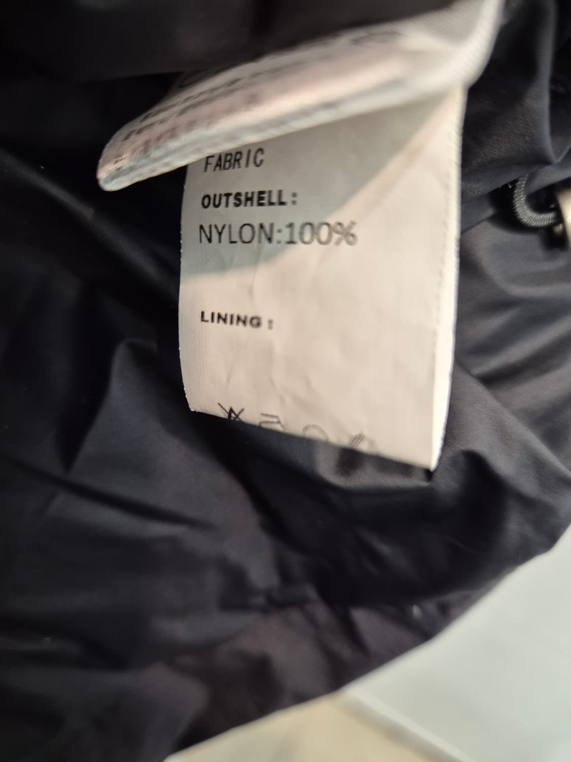 라퍼지스토어 숏패딩 M  블랙  상품이미지5